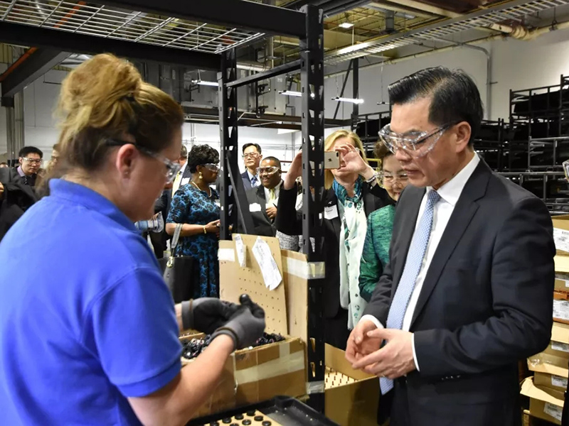 中国驻纽约总领事黄屏大使：非常高兴看见亿万28在美的发展，Unbelievable！